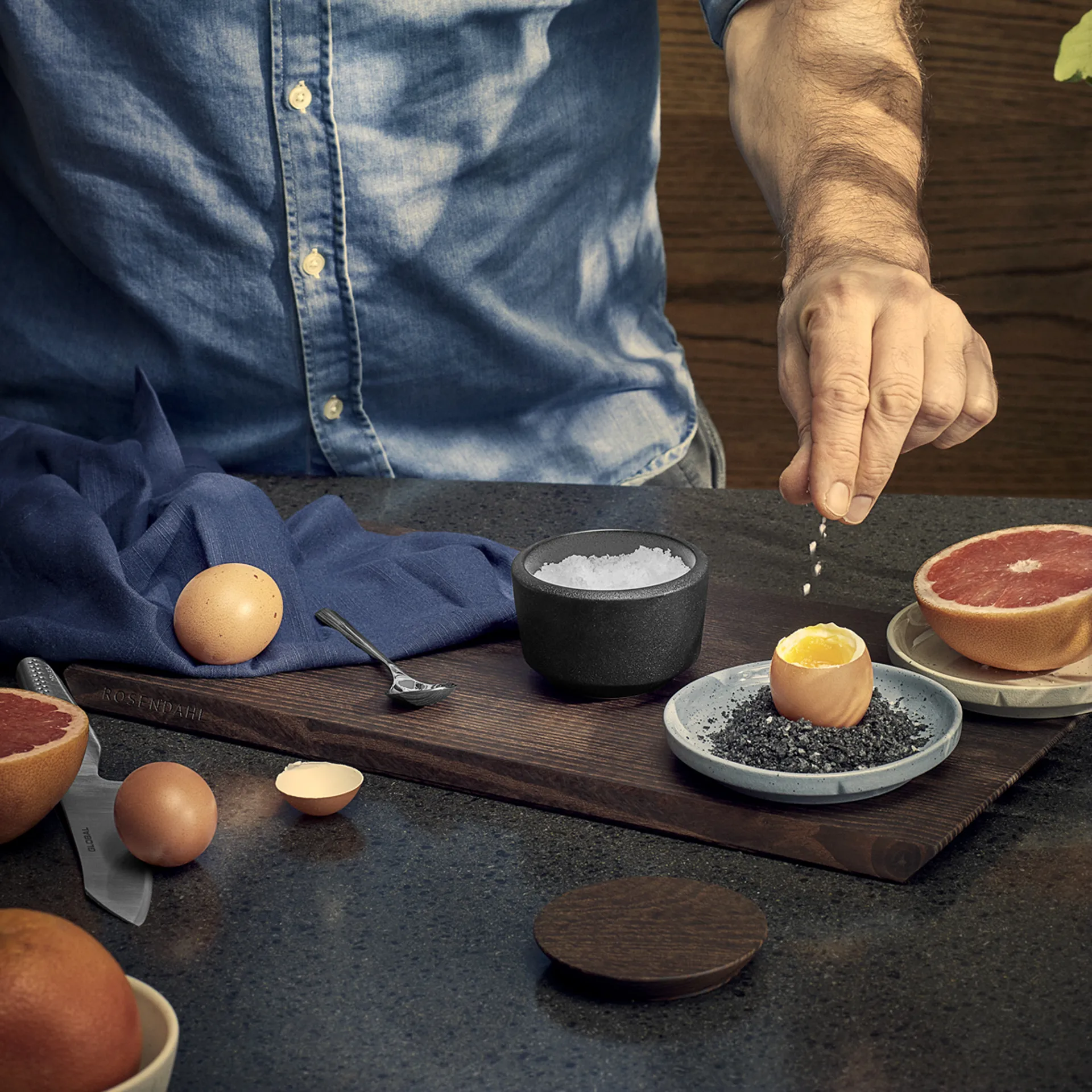 Rå 切菜板 44x25 cm, Termo Ash Rosendahl