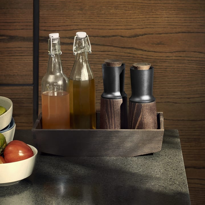 Rå salt- & pepper mill 20 cm, 黑色 Rosendahl