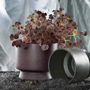 Ro 花盆 Ø19cm - 波尔多红 - Rosendahl