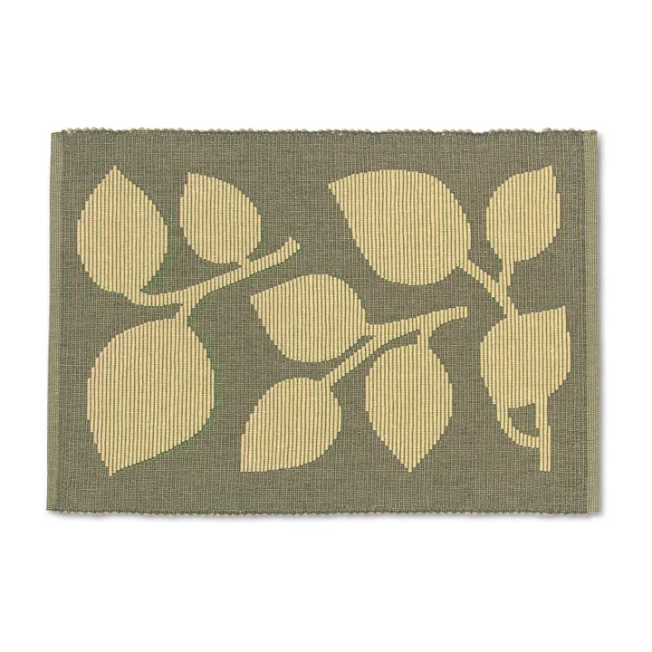 Rosendahl outdoor nature 餐垫 30x43cm - 绿色_沙色 - Rosendahl