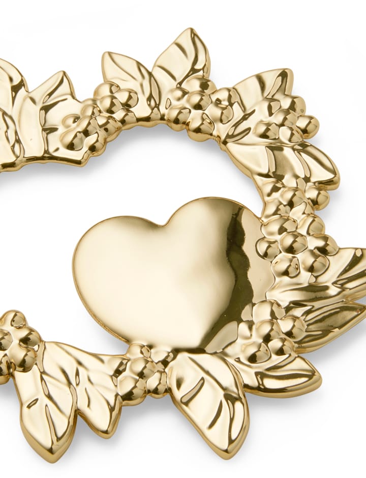 Wild Heart Christmas 装饰品 8 cm, Gilded Rosendahl