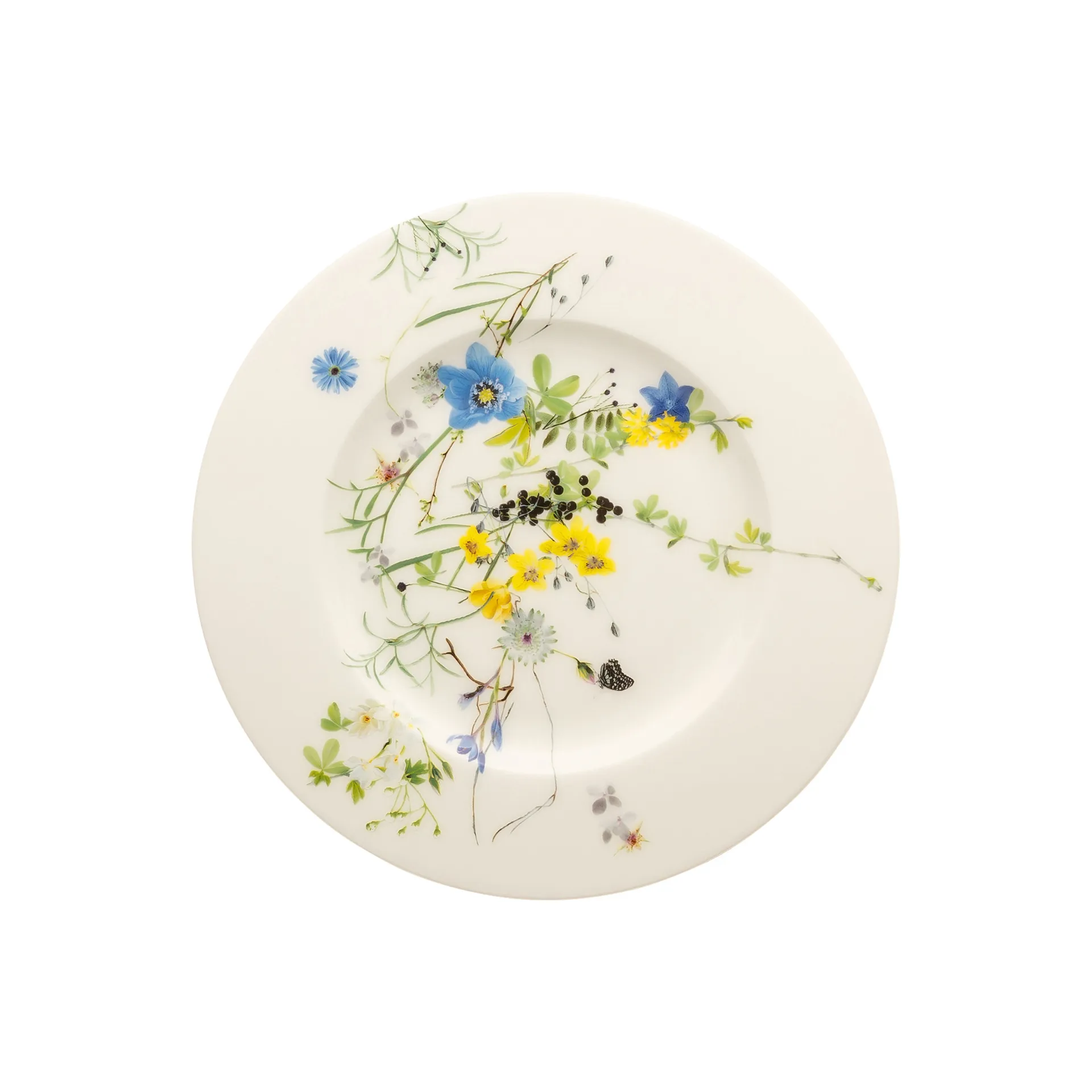 Brillance Fleurs des Alpes 盘子 19 cm, multi Rosenthal