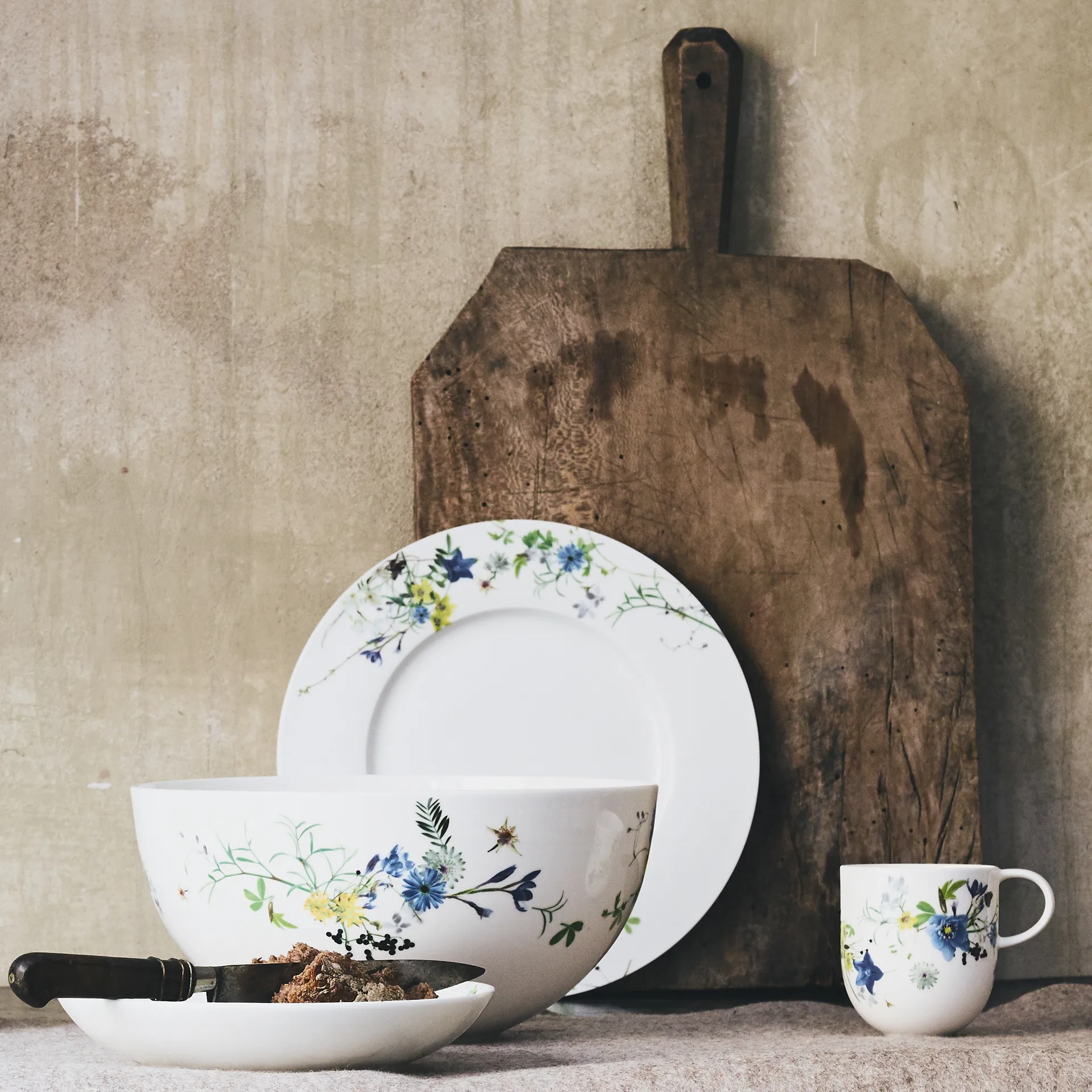 Brillance Fleurs des Alpes 盘子 28 cm, multi Rosenthal