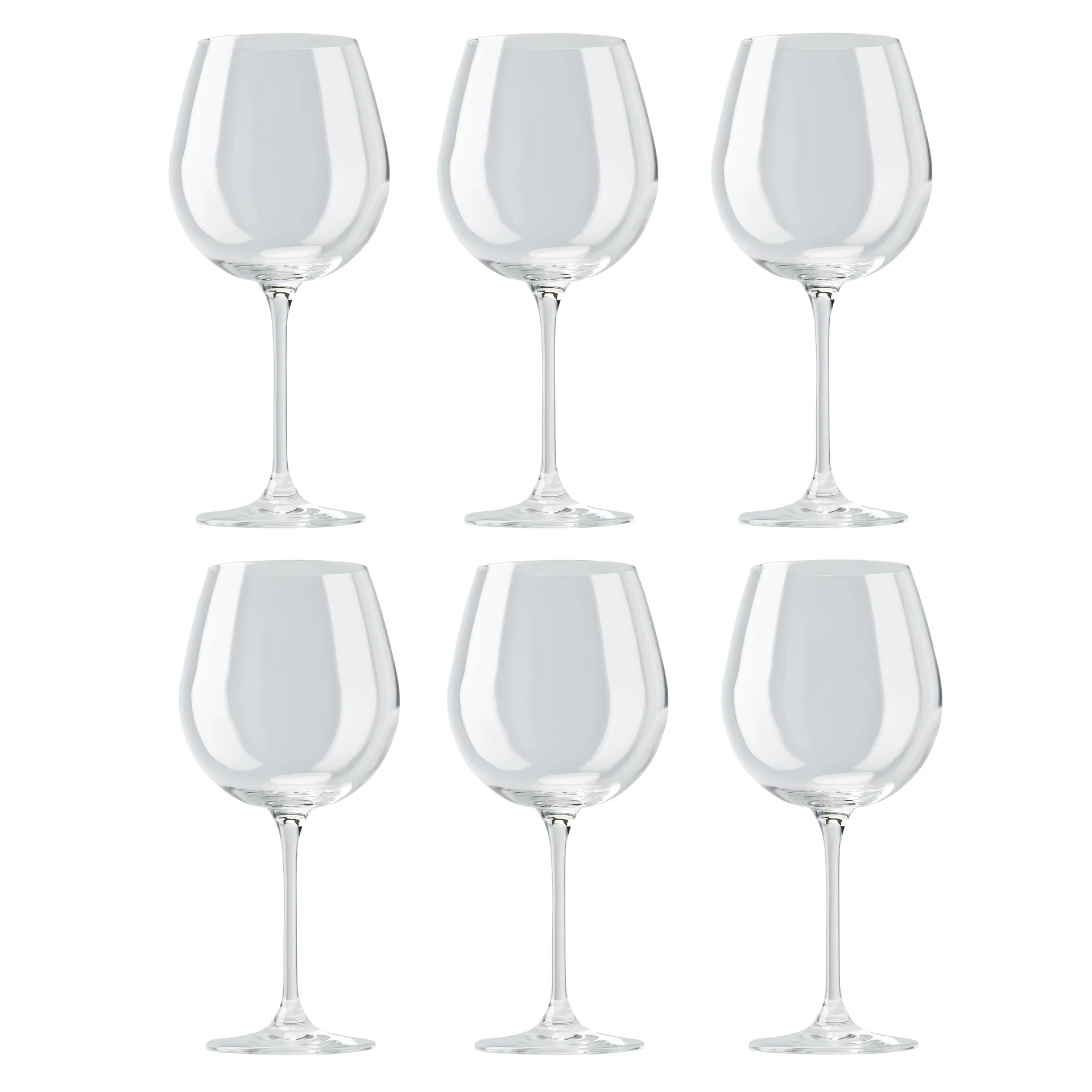 DiVino Burgundy red 红酒杯 63 cl 六件套装, clear Rosenthal
