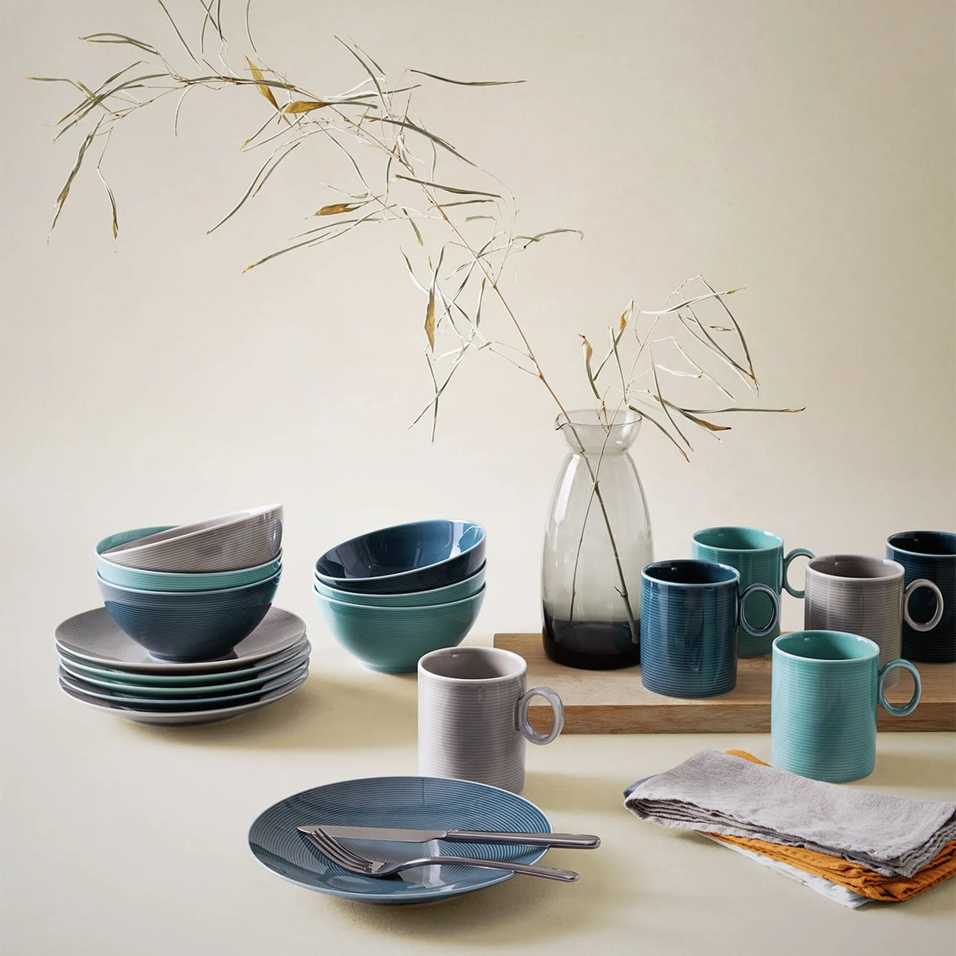 Loft 圆碗 800ml, 冰蓝色 Rosenthal