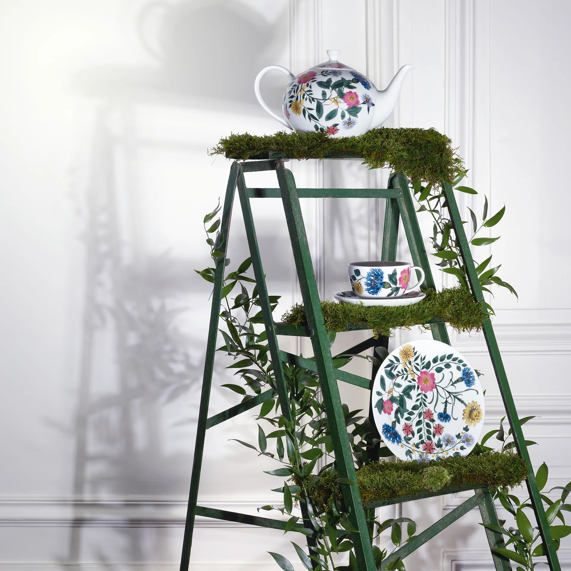 Magic Garden Blossom cappuccino 碟 Ø16 cm, multi Rosenthal