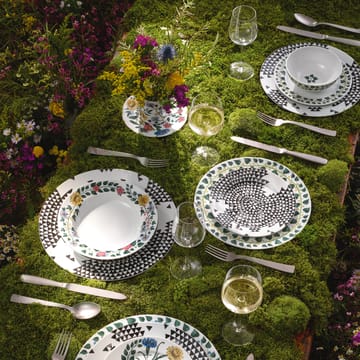 Magic Garden Foliage 盘子 21 cm - 白色-绿色 - Rosenthal
