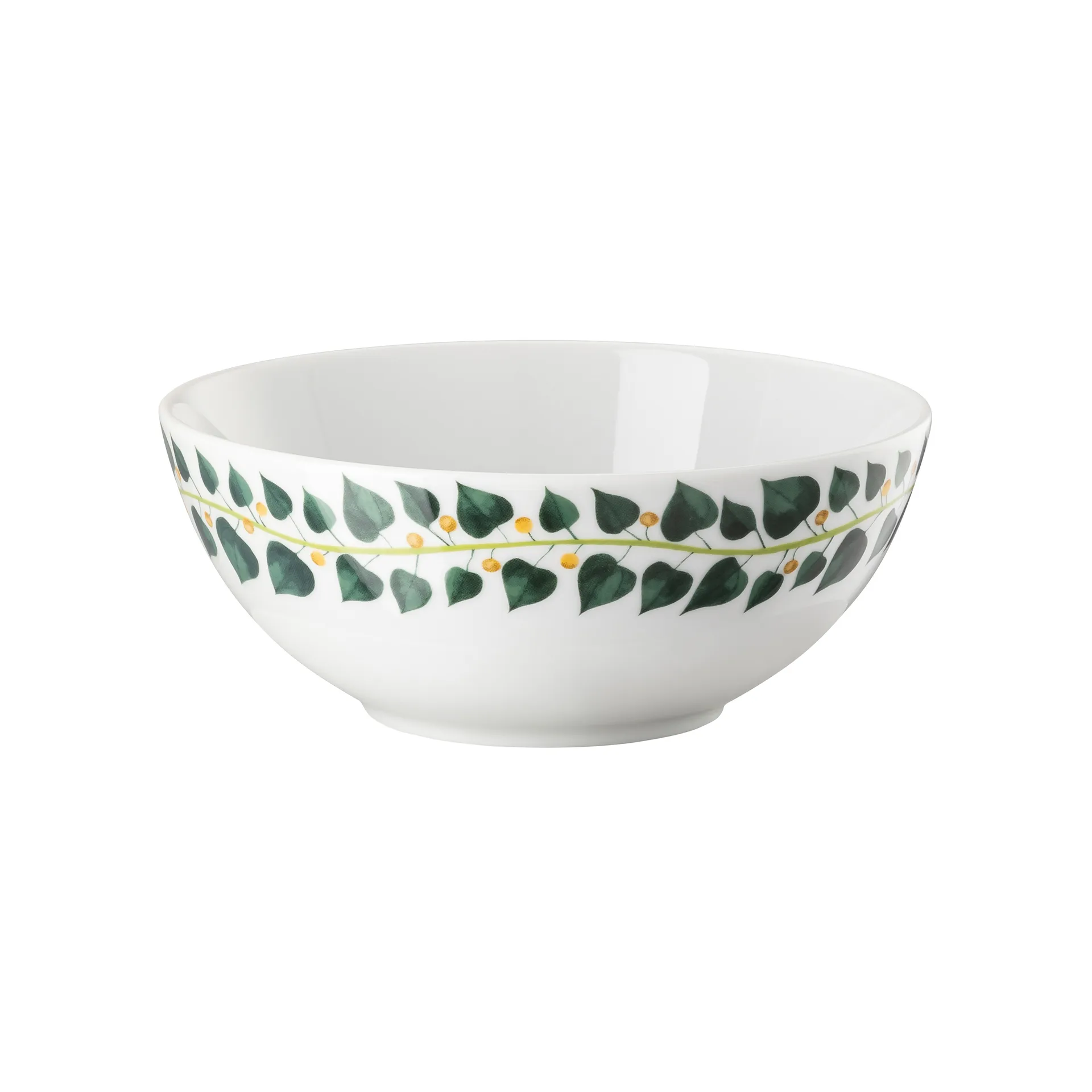 Magic Garden Foliage breakfast 碗  15 cm, 白色-绿色 Rosenthal