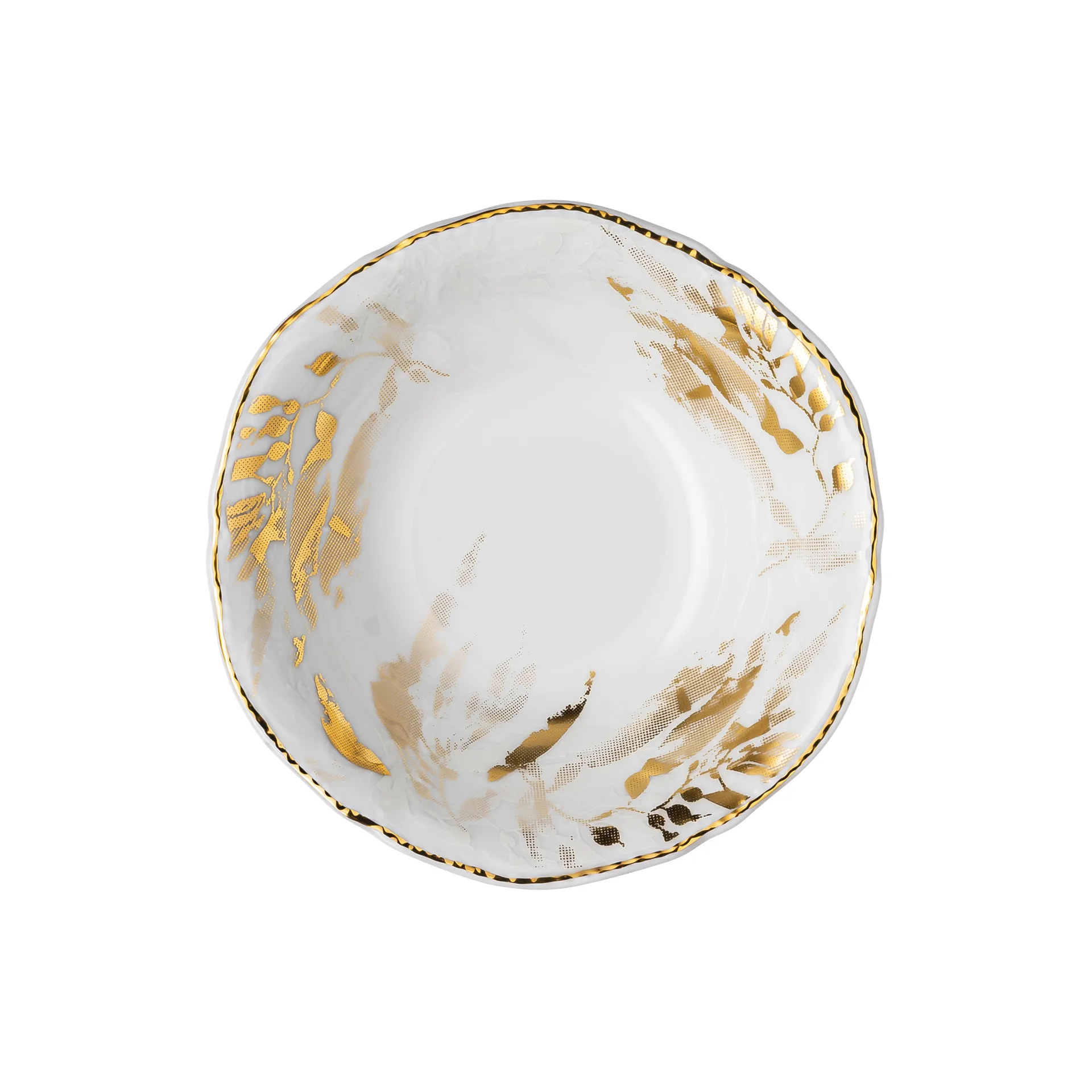 Rosenthal Heritage Midas 水果碗15cm, 白色_金色 Rosenthal
