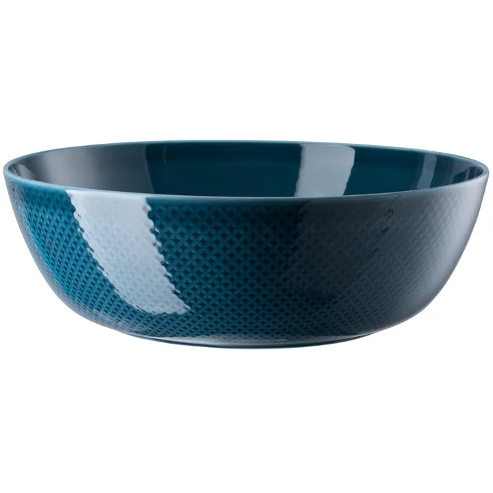 Rosenthal Junto系列33cm沙拉碗 - Ocean 蓝色 - Rosenthal