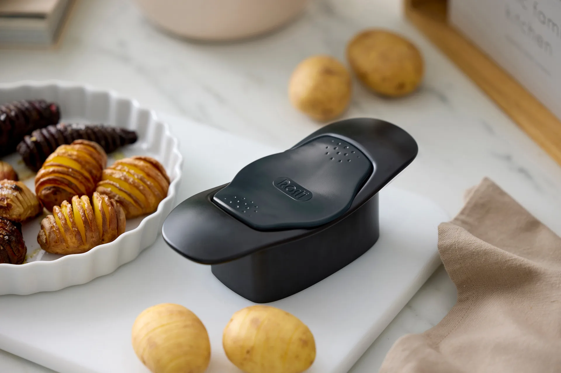 Classic hasselback cutter, 黑色 Rosti