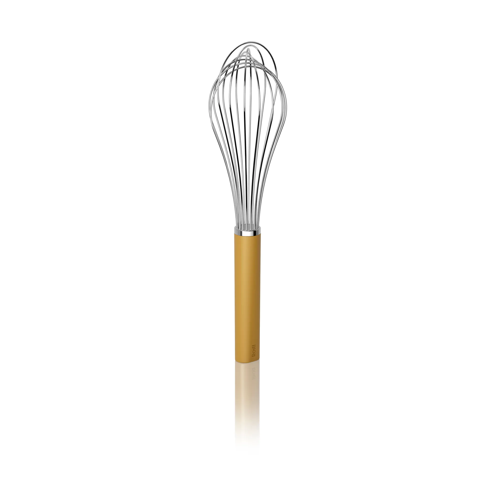 Emma钢制球型打蛋器 27cm, 咖喱色 Rosti