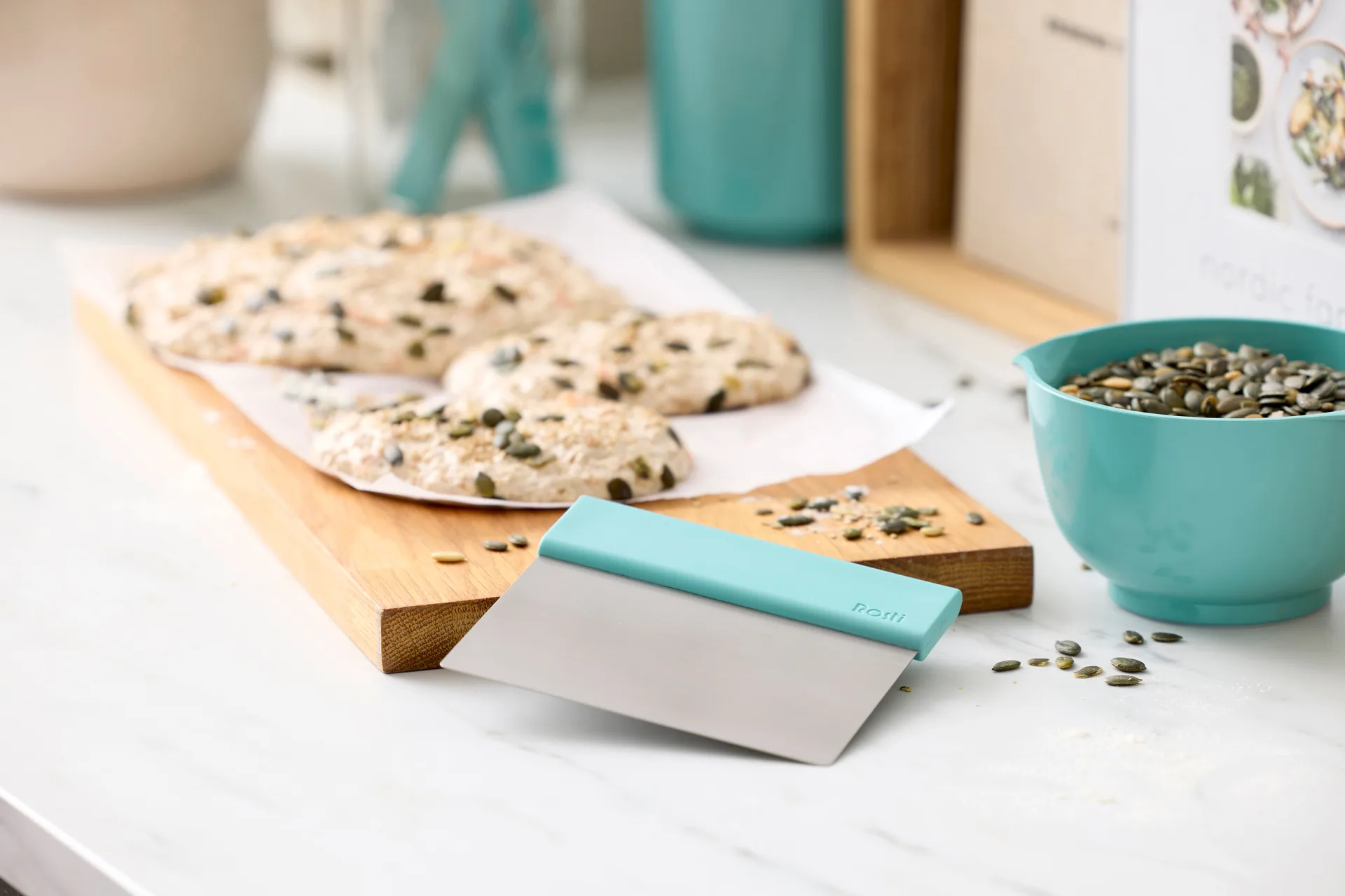 Emma dough cutter steel, Nordic 绿色 Rosti