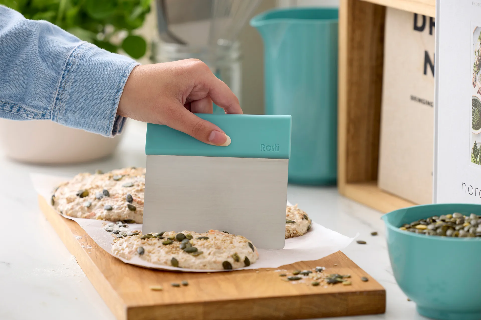 Emma dough cutter steel, Nordic 绿色 Rosti