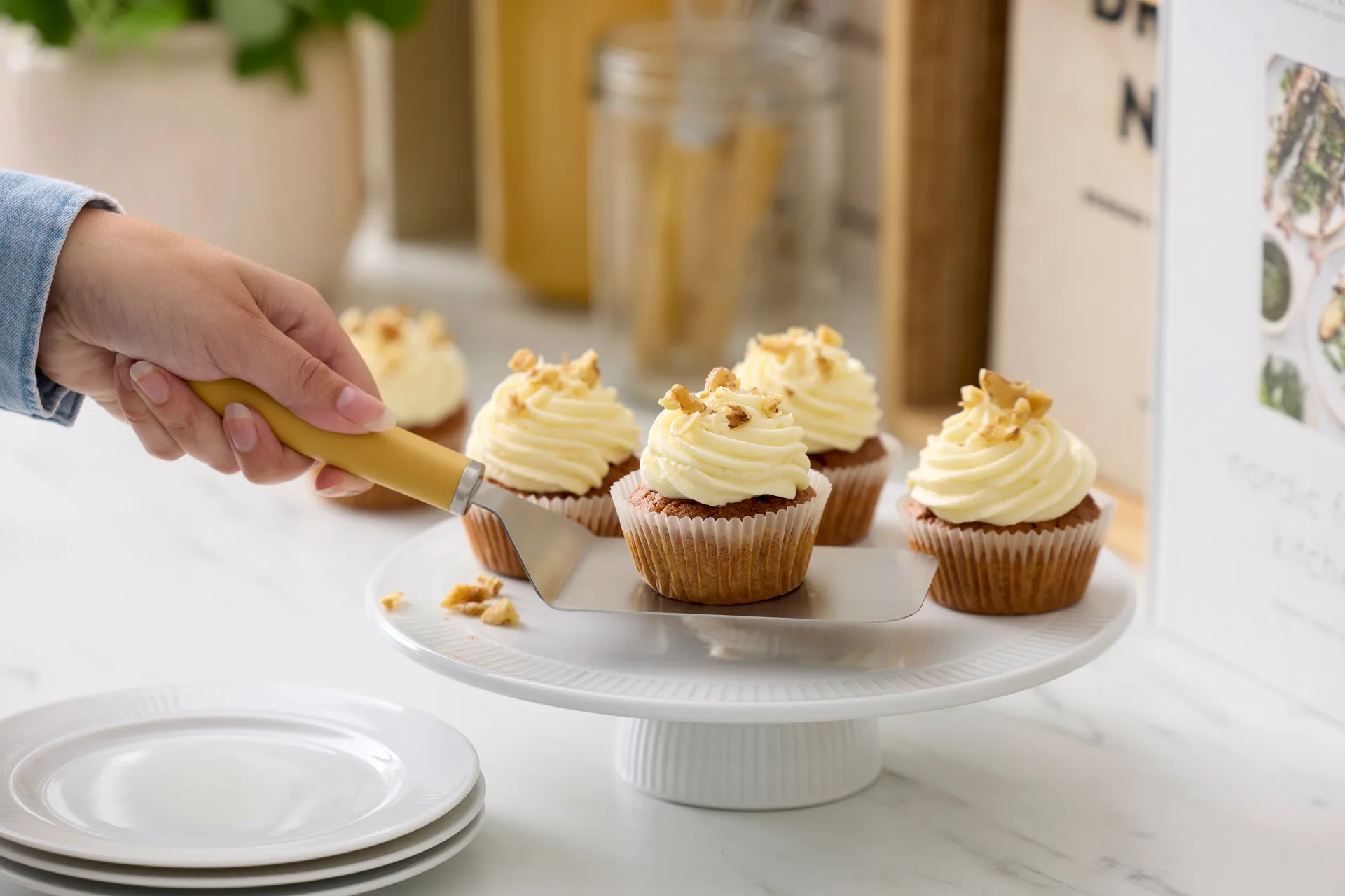 Emma palette 刀 wide steel 26 cm, Curry Rosti