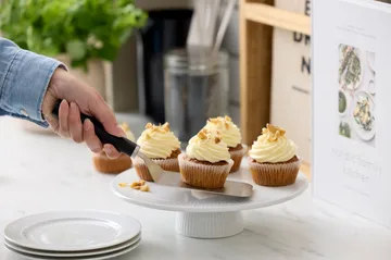 Emma palette 刀 wide steel 26 cm - 黑色 - Rosti