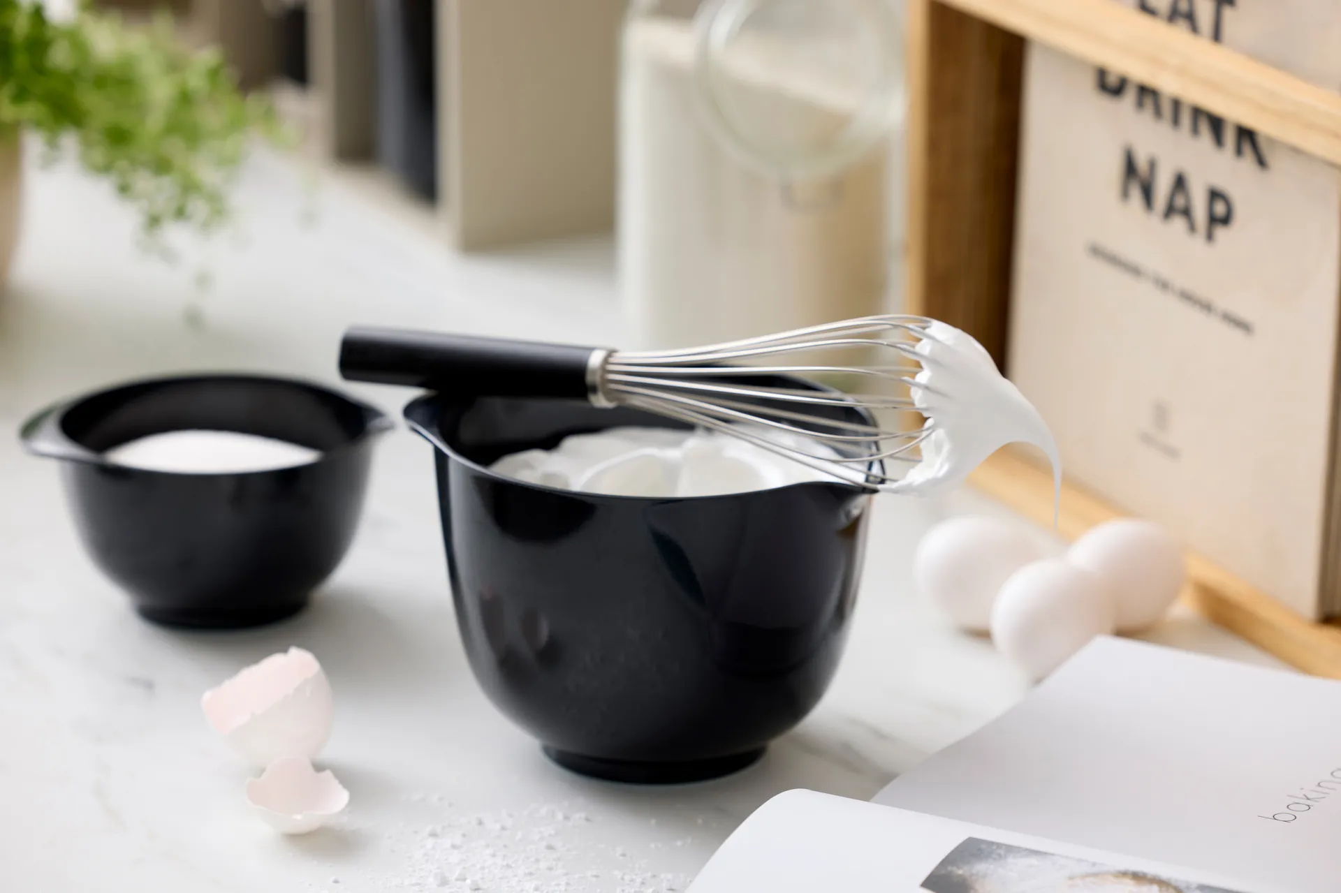 Emma 打蛋器 steel 27 cm, 黑色 Rosti