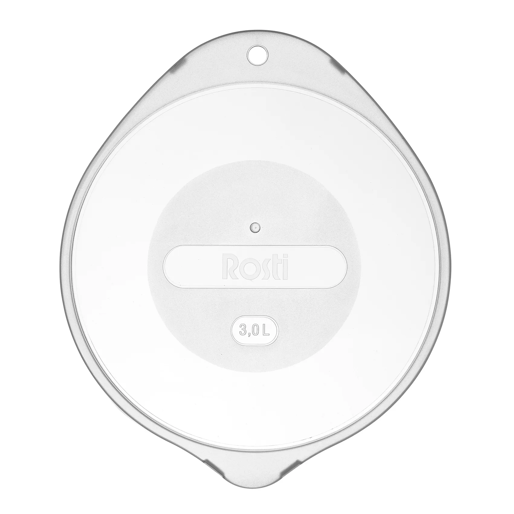 Margrethe lid for 碗  3 l, Clear Rosti