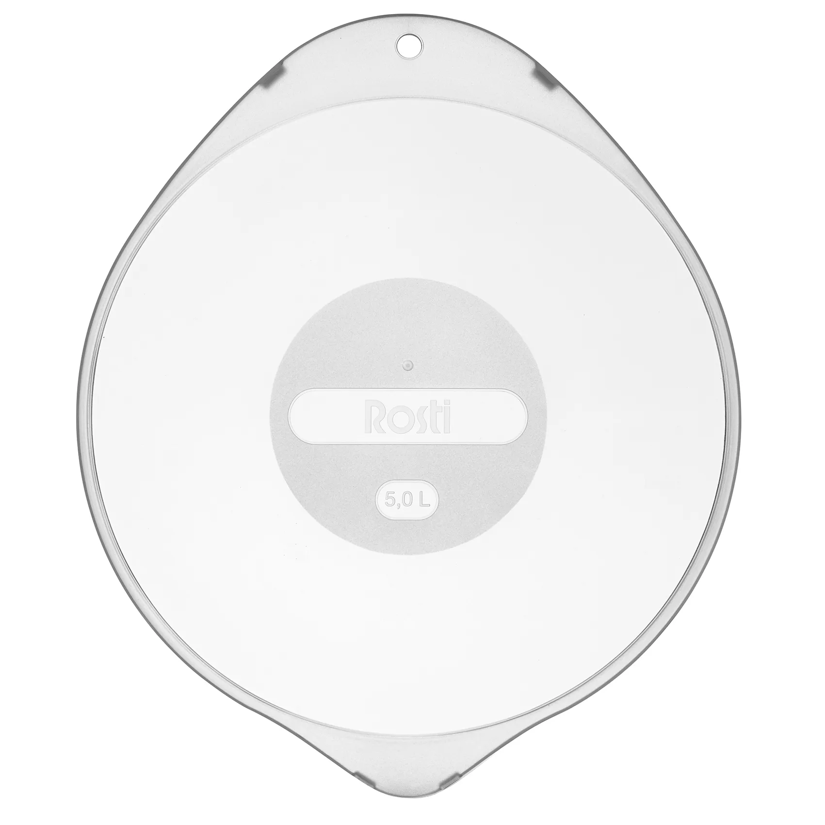 Margrethe lid for 碗  5 l, Clear Rosti
