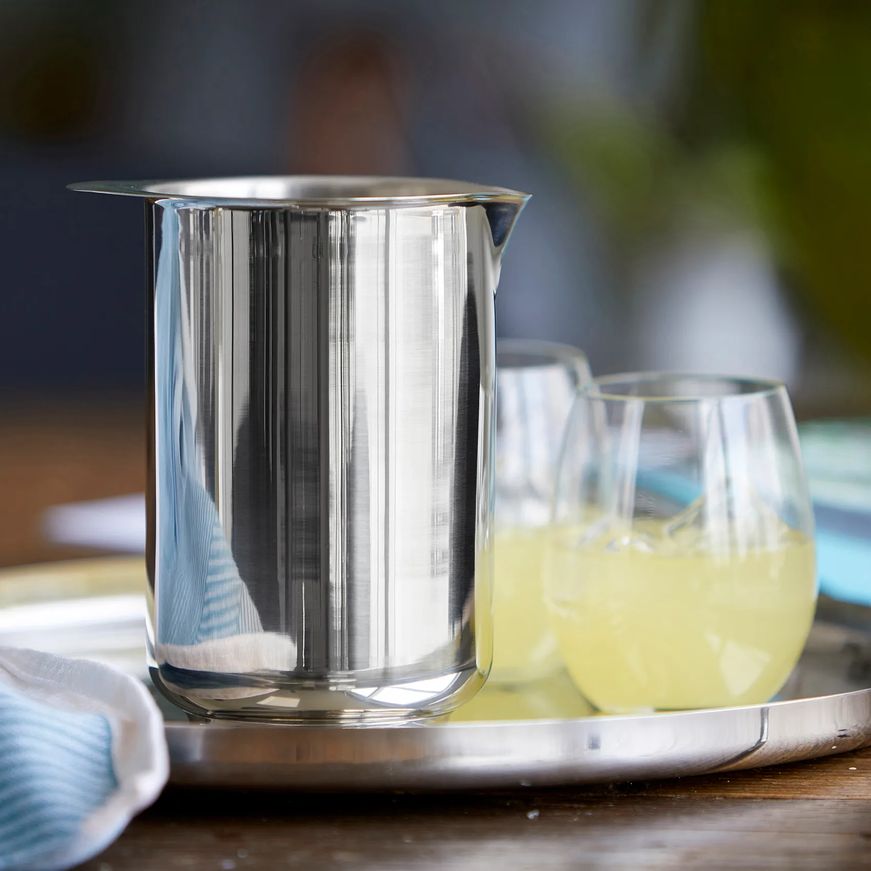 Margrethe mixing jug stainless steel 1 l, 不锈钢 Rosti