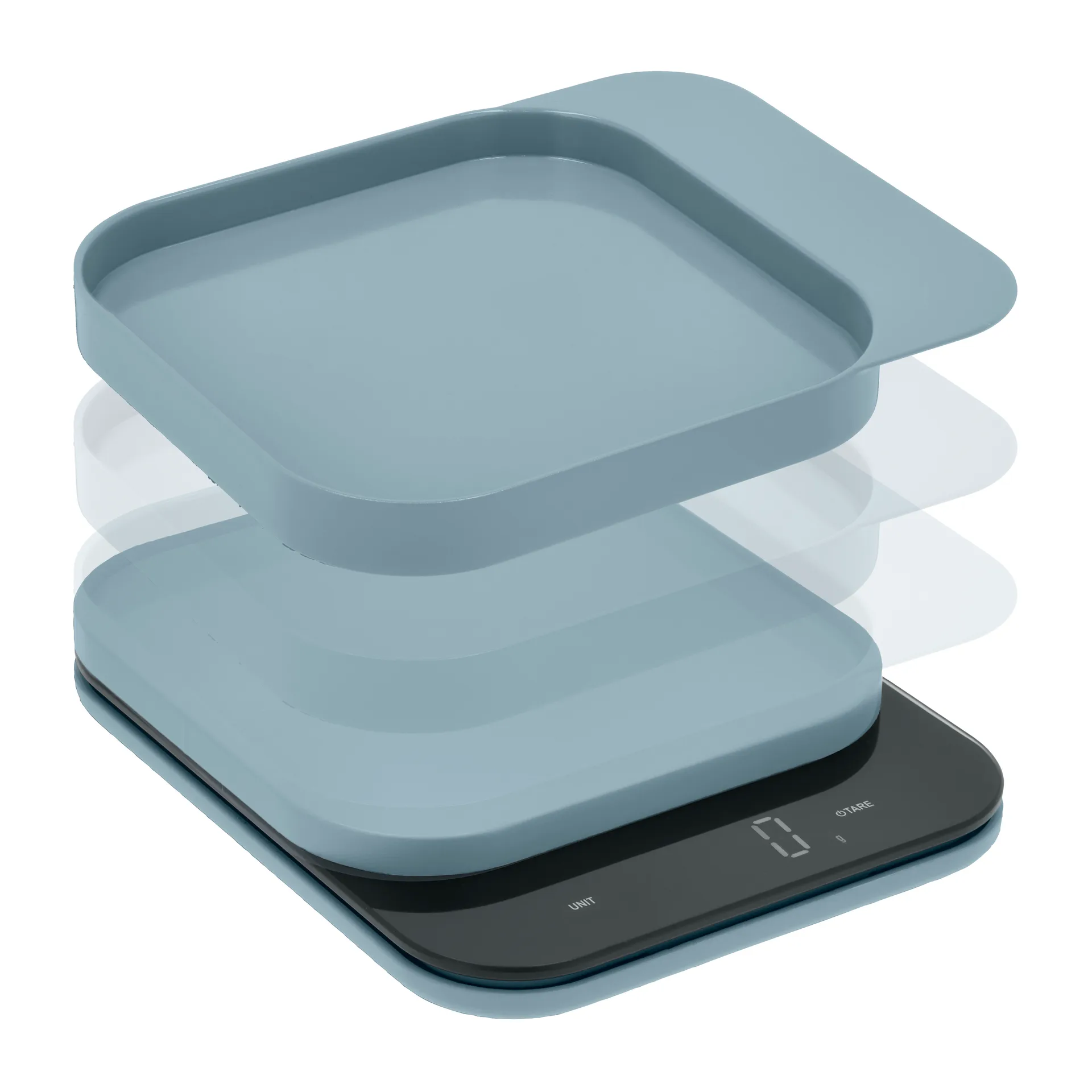 Mensura kitchen scale, Dusty 蓝色 Rosti