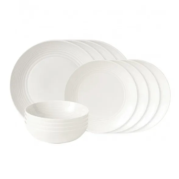 Maze 盘套装 12件 - 白色 - Royal Doulton