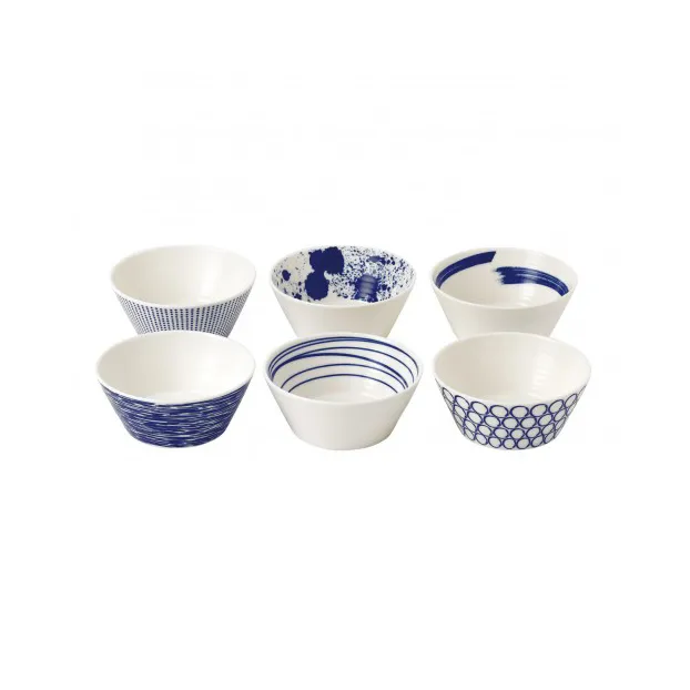 Pacific 碗蓝色6件, 11 cm Royal Doulton