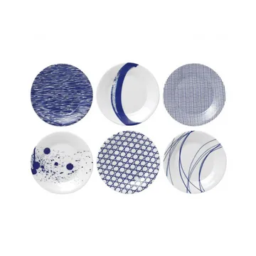 Pacific 蓝色盘子 6件套 - 16 cm - Royal Doulton