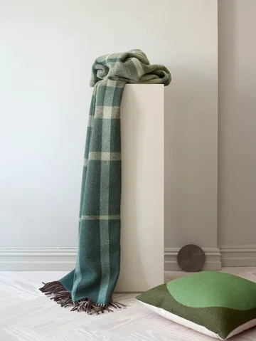 Filos 休闲毯 145x220cm - 绿色 - Røros Tweed