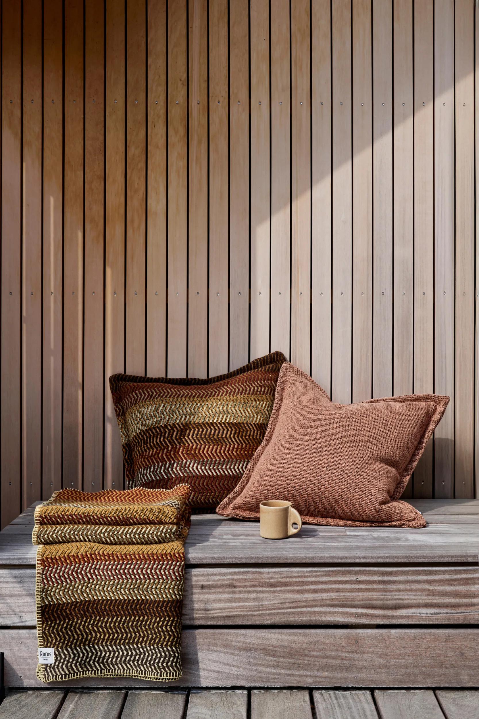 Fri 毯子 100x150 cm, Stubble field Røros Tweed