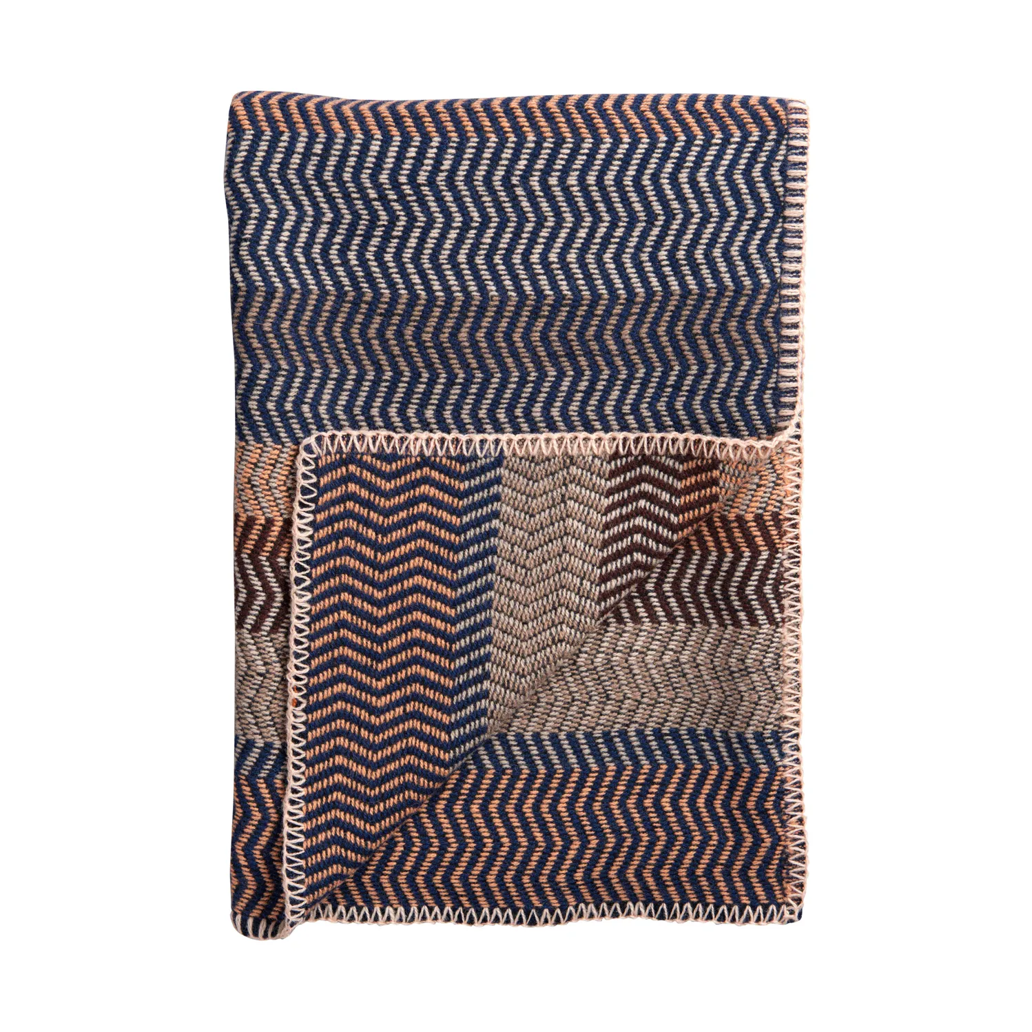 Fri 毯子 150x200 cm, By the fire Røros Tweed