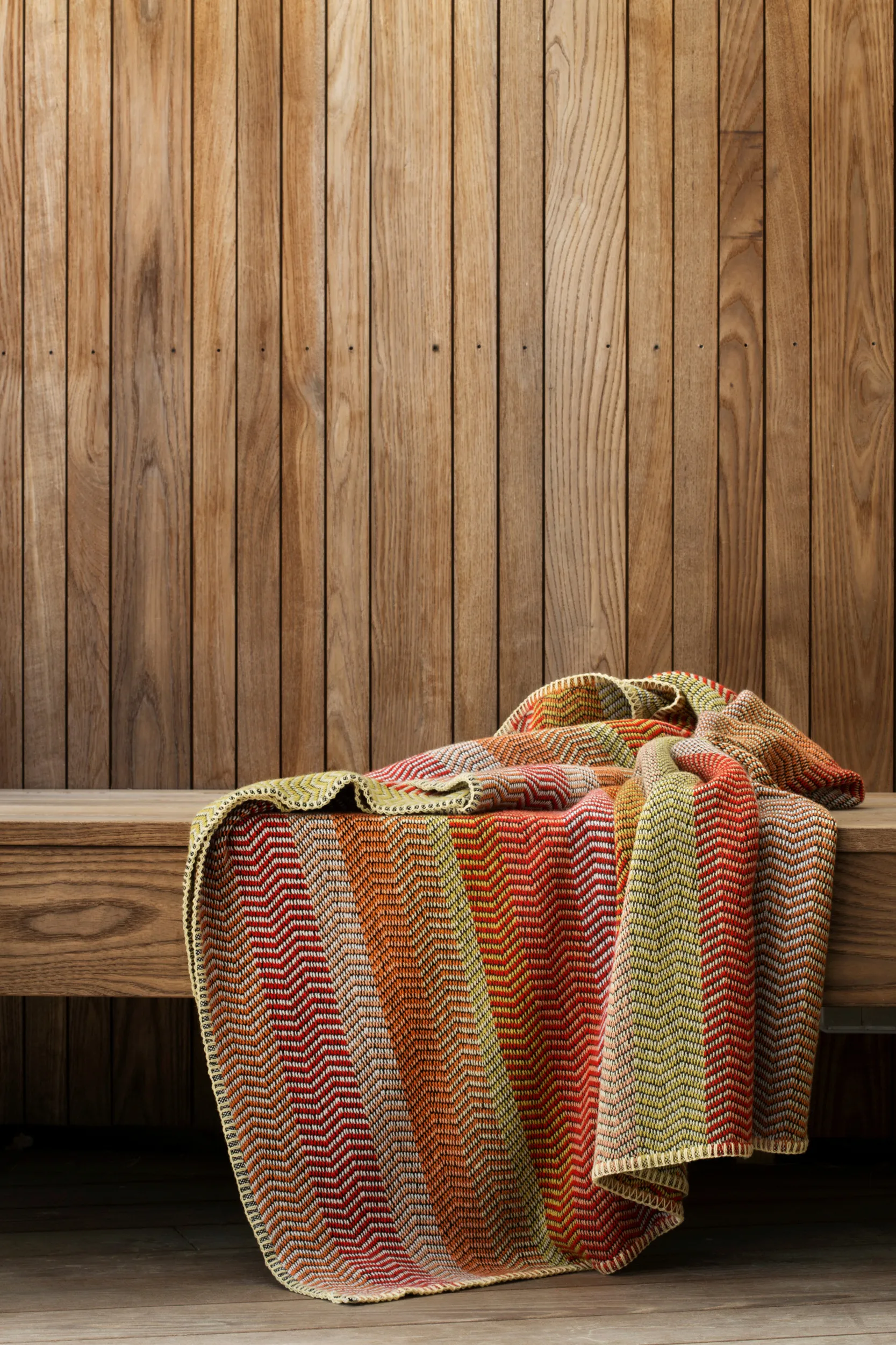 Fri 毯子 150x200 cm, Summer 红色 Røros Tweed