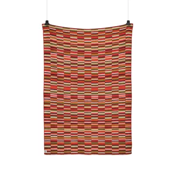 Ida 毛毯 135x200cm - 红色系 - Røros Tweed
