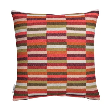 Ida 抱枕 50x50cm - 红色系色调 - Røros Tweed