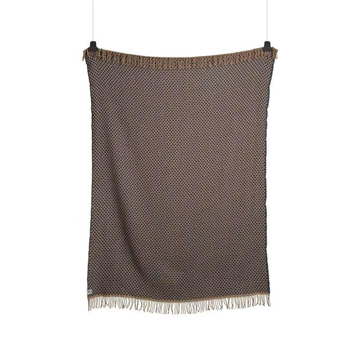 Isak 休闲毯 150x210cm - 遥远蓝 - Røros Tweed