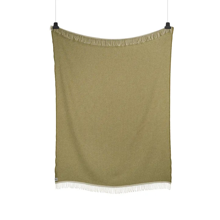 Mello 休闲毯 150x210cm - 树叶绿 - Røros Tweed
