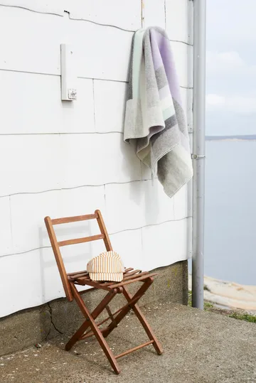 Mikkel 毛毯 135x200cm - 灰色 - Røros Tweed