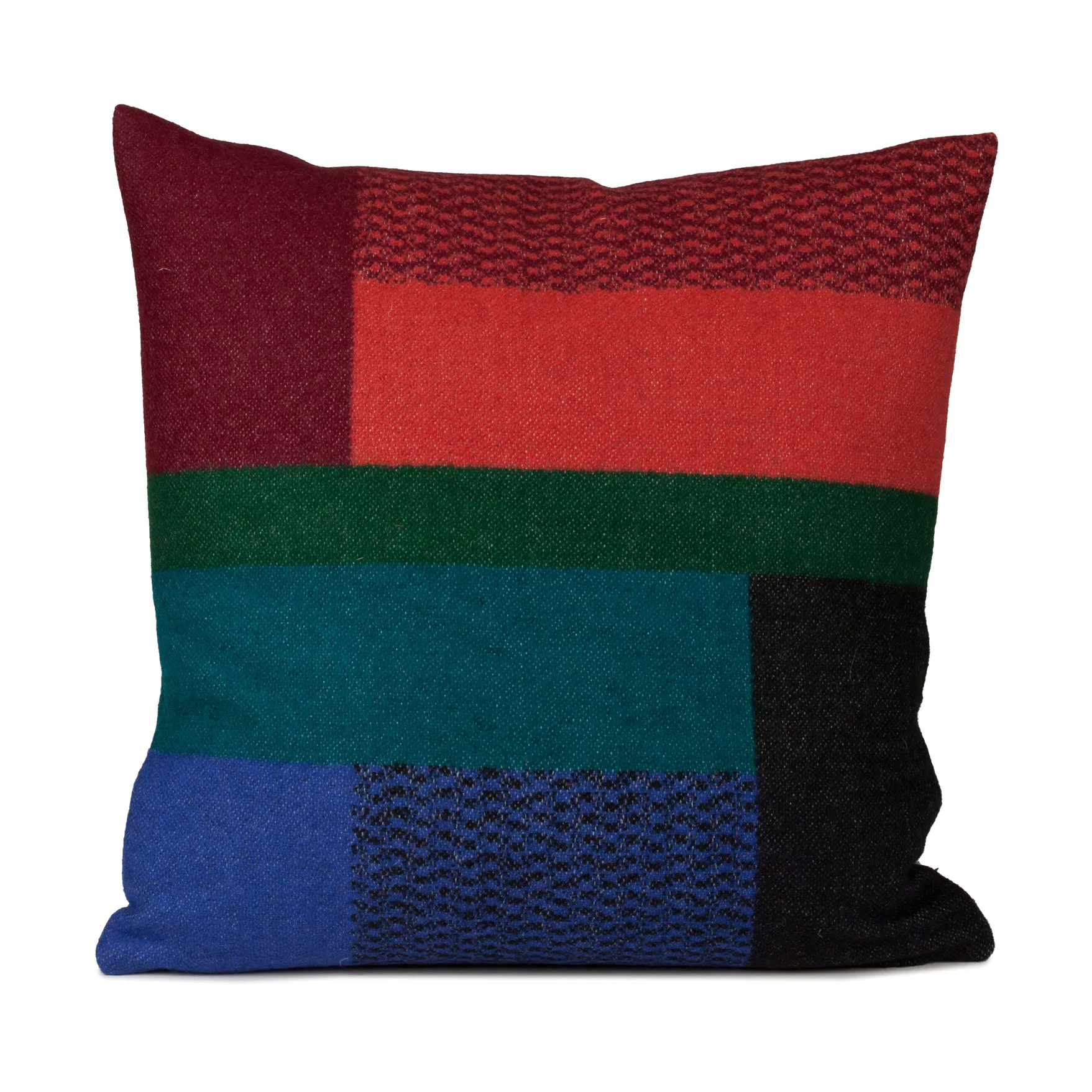 Mikkel 抱枕 50x50cm, 深色 Røros Tweed