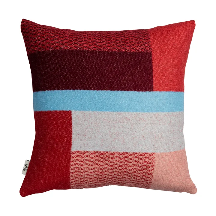 Mikkel 抱枕 50x50cm - 红色 - Røros Tweed