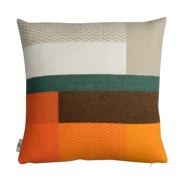 Mikkel 抱枕 50x50cm - 橙色 - Røros Tweed