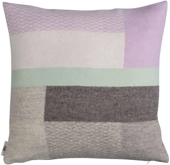 Mikkel 抱枕 50x50cm - 灰色 - Røros Tweed