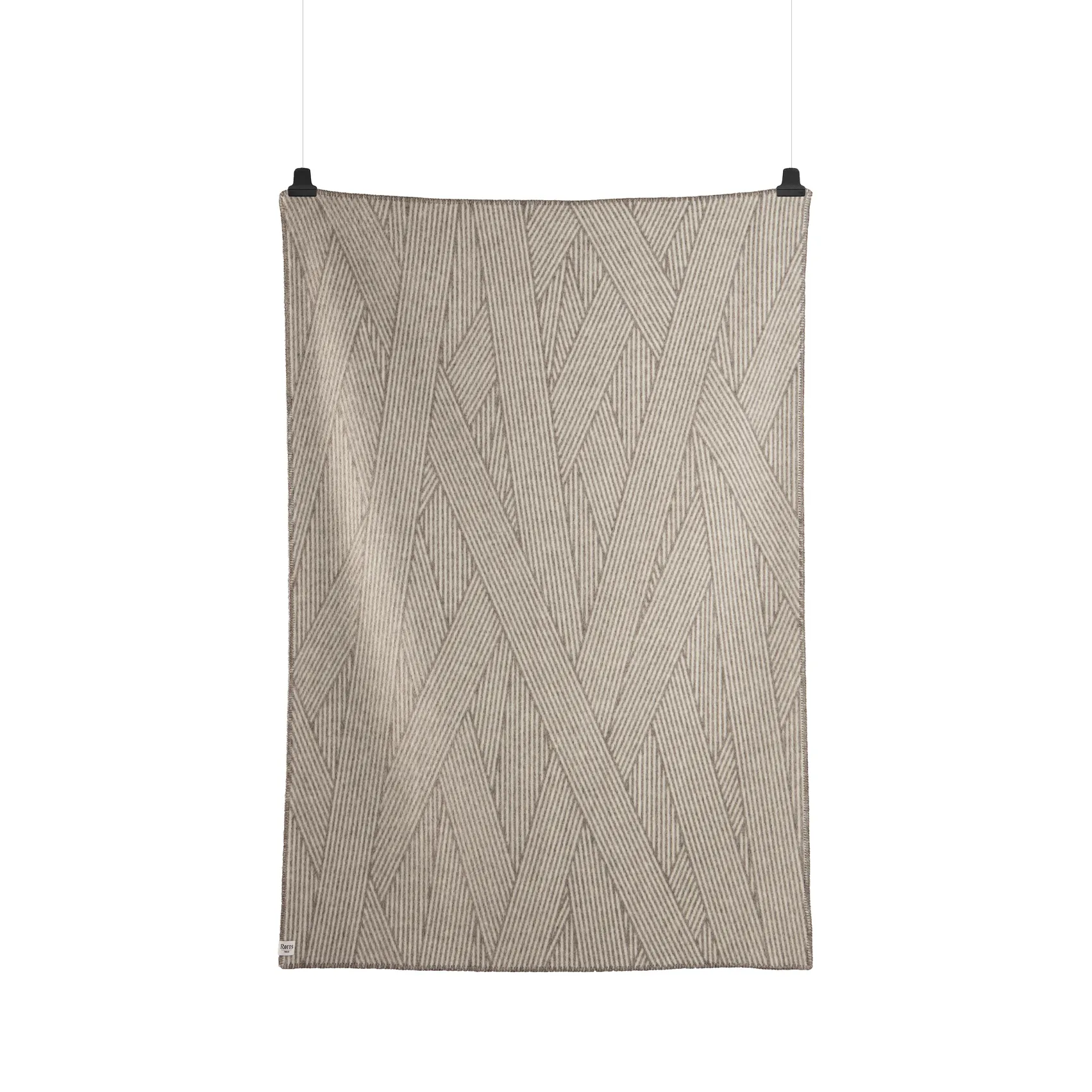 挪威纯羊毛 毛毯/靠垫  Naturpledd 天然羊毛毯子 135x200 cm, Nøste Røros Tweed