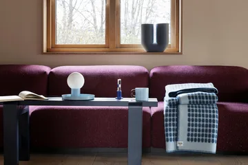 Palette 毯135x200cm - 海蓝色 - Røros Tweed