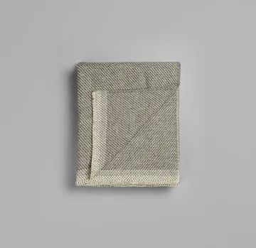 Una 毛毯 150x200cm - 灰色 - Røros Tweed