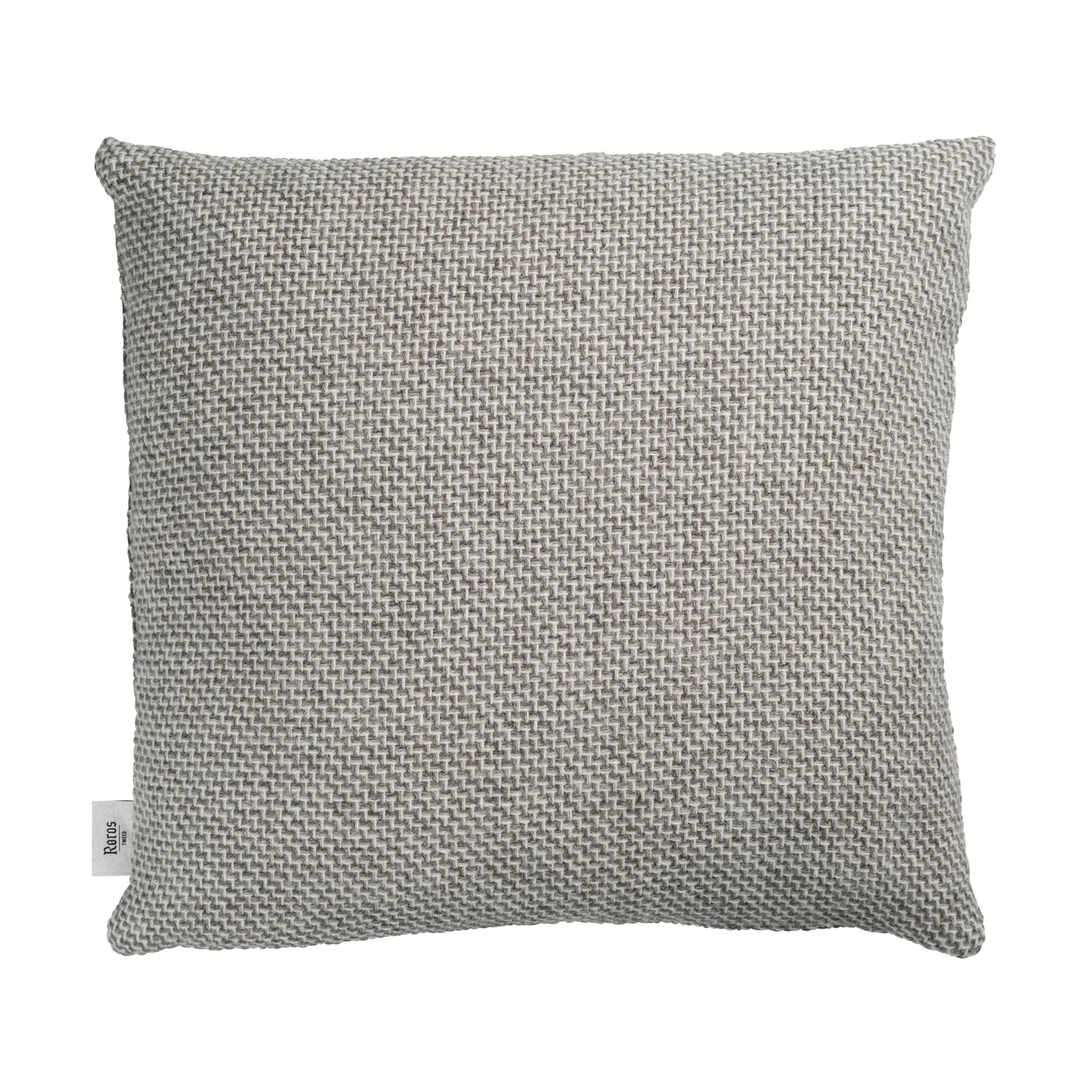 Una 抱枕 50x50cm, 灰色 Røros Tweed