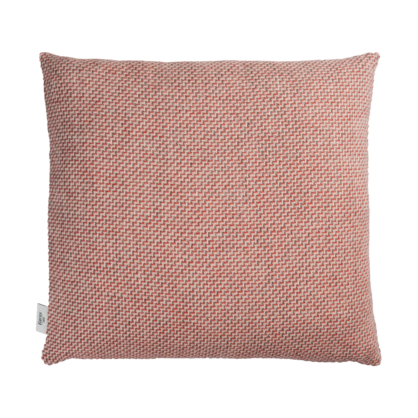Una 抱枕 50x50cm, 浅红色 Røros Tweed