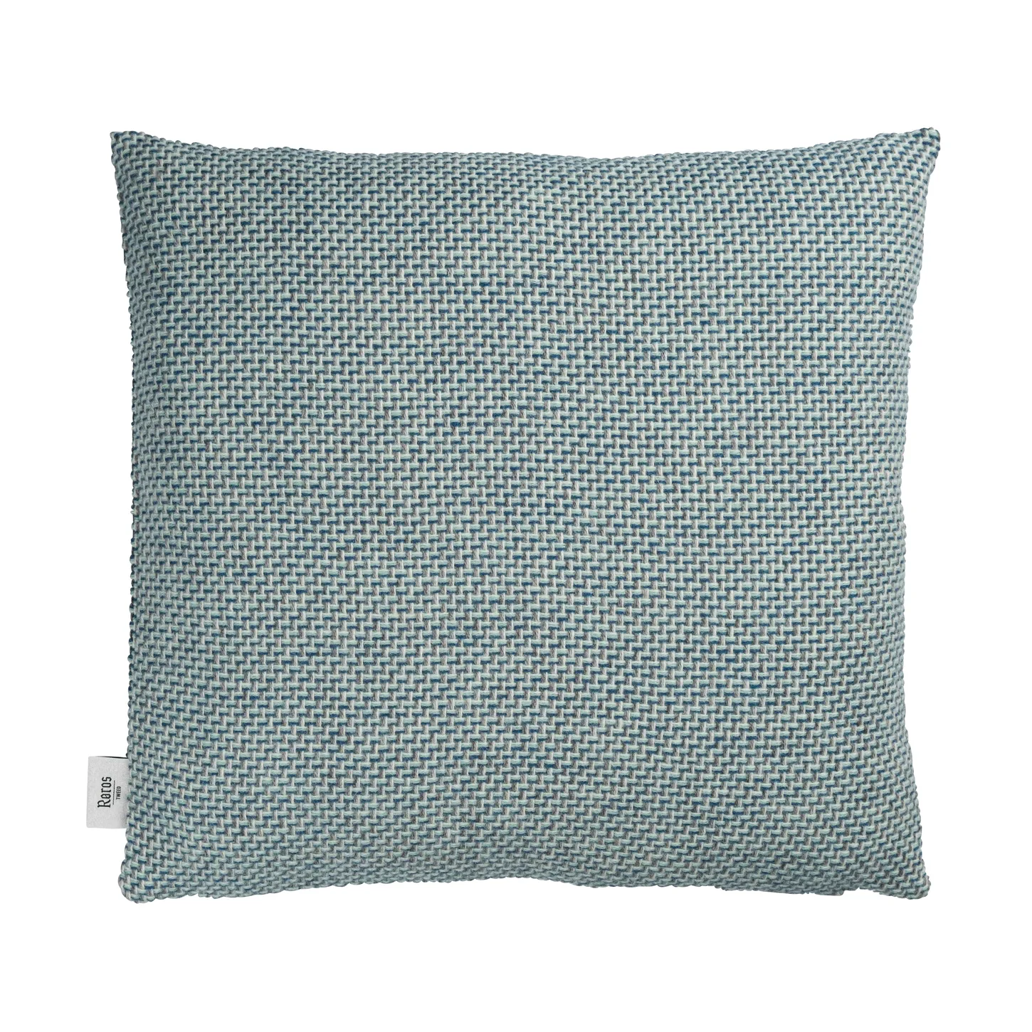 Una 抱枕 50x50cm, 蓝色 Røros Tweed