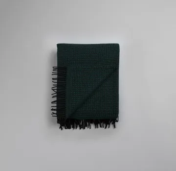 Vega 休闲毯 150x210cm - 深绿色 - Røros Tweed