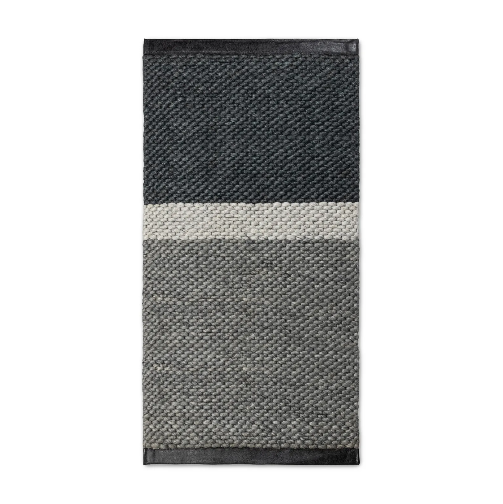 Landscape 羊毛地毯  65x135 cm, gravel Rug Solid