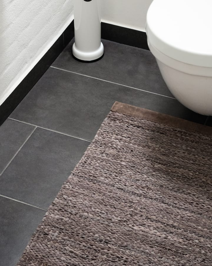 Leather 地毯  65x135 cm, wood (棕色) Rug Solid